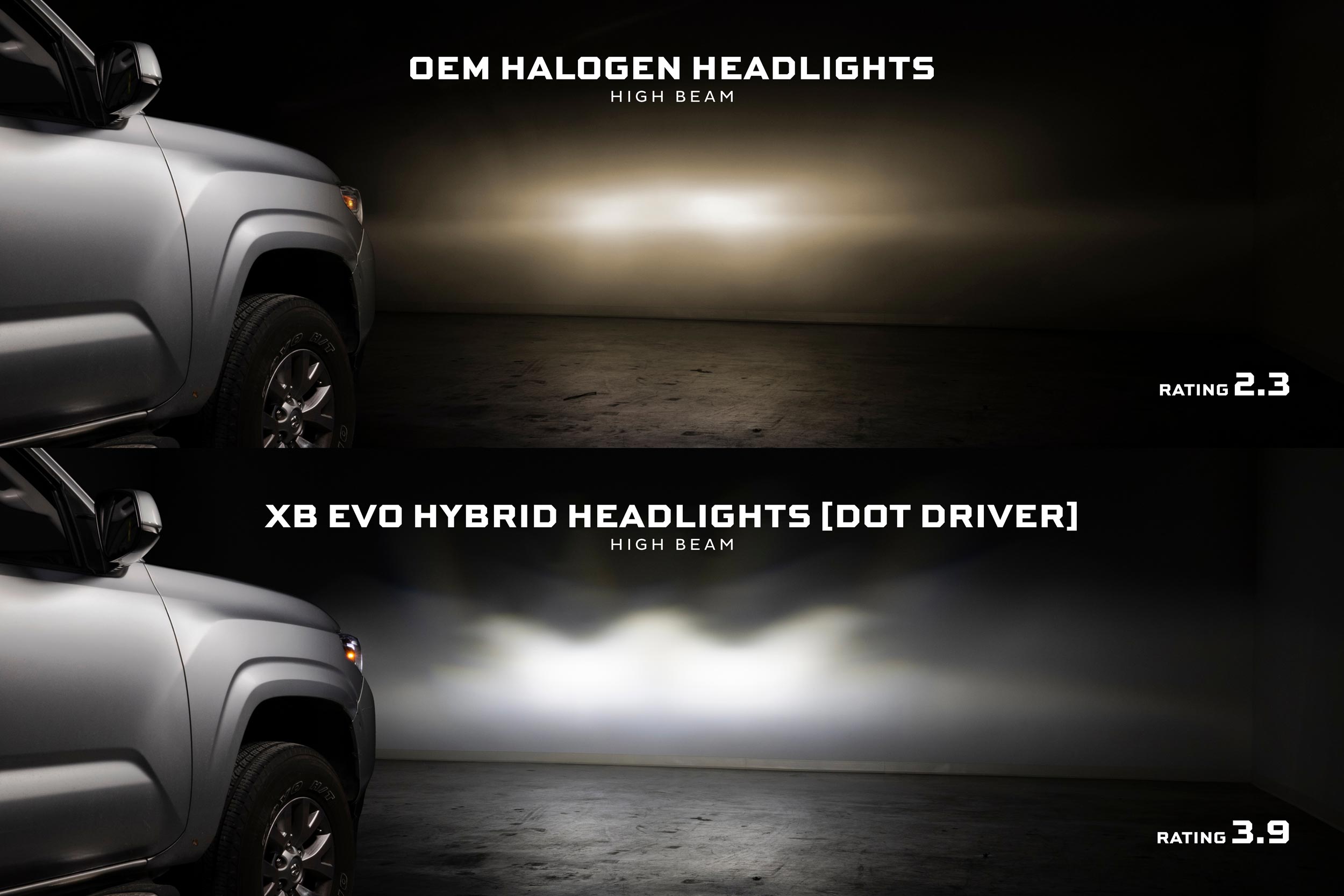 Toyota Tacoma (16-23) XB Evo Hybrid LED Headlights | LF2-530Y